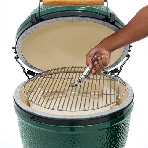 Large Big Green Egg in an intEGGrated Nest Handler Package